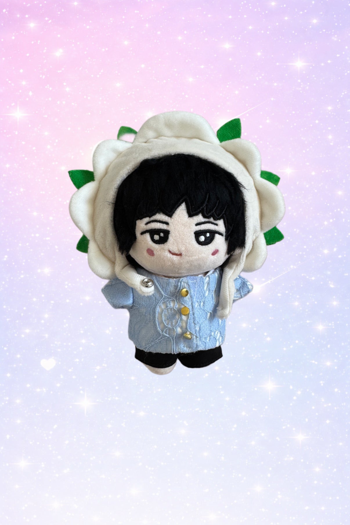 White Rose plush hat