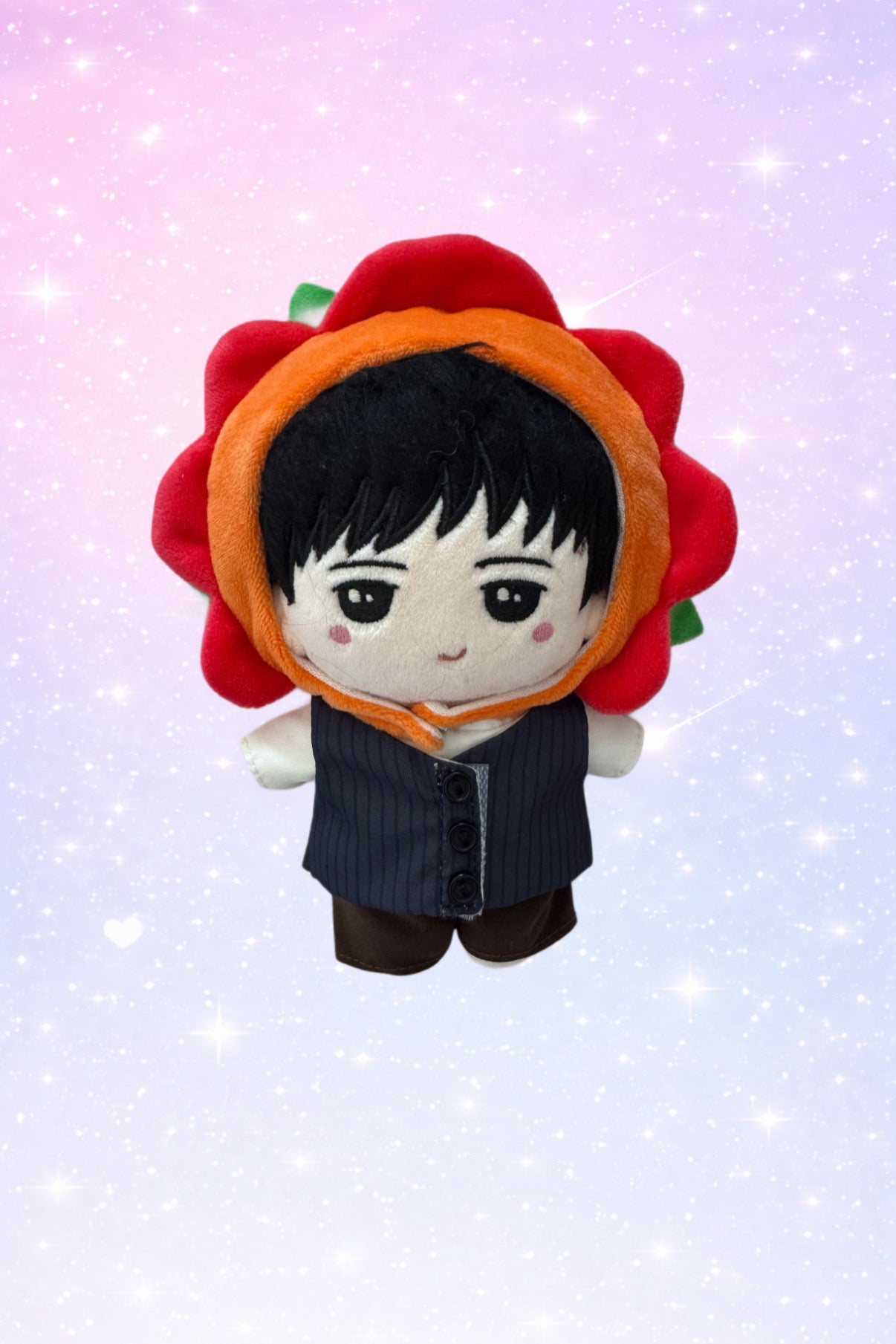 Red Rose plush hat
