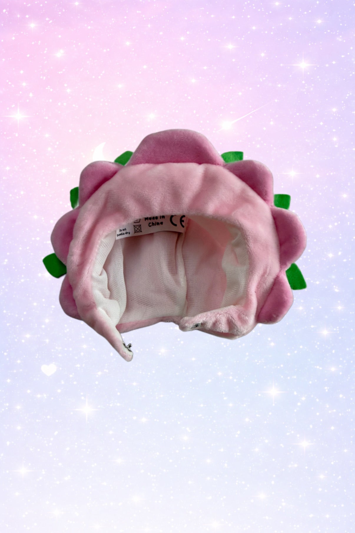 Full set Rose plush hat