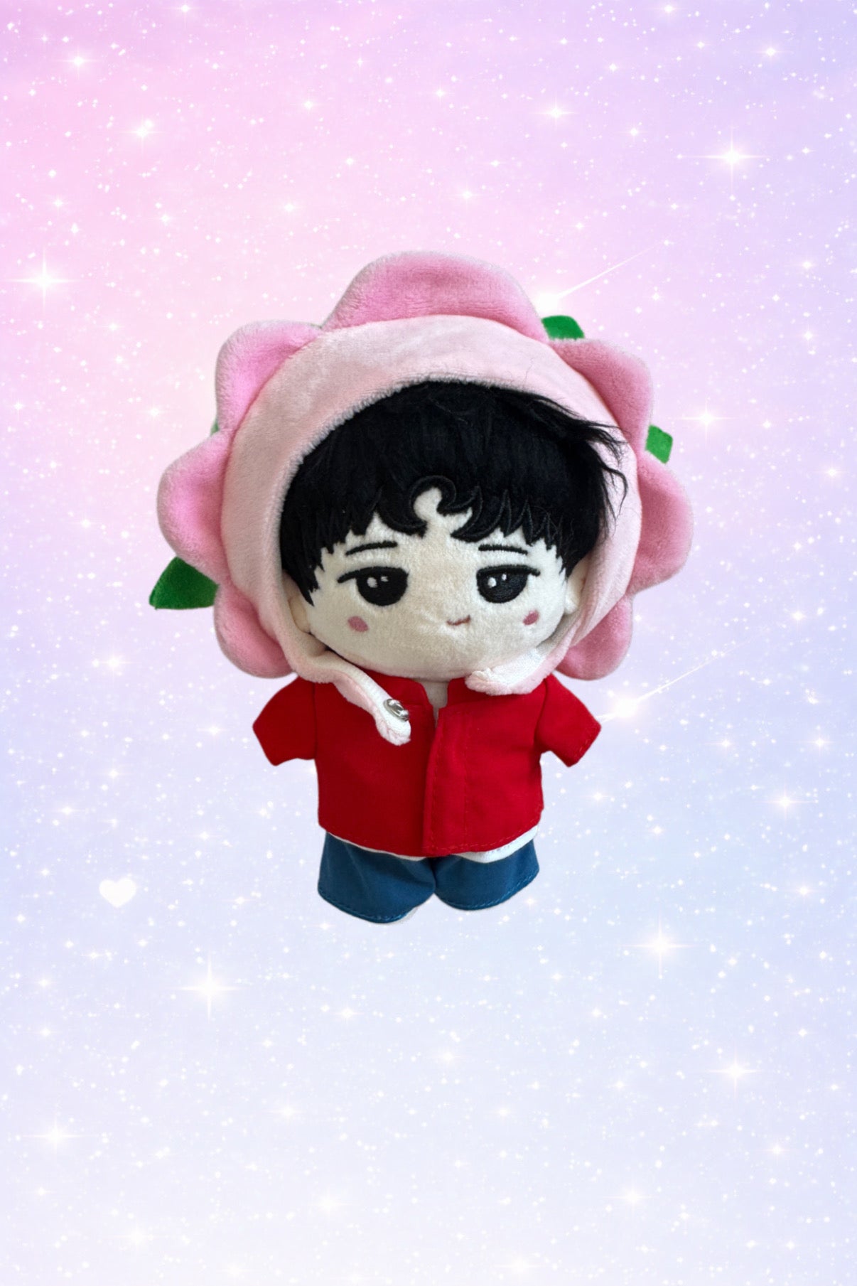 Pink Rose plush hat