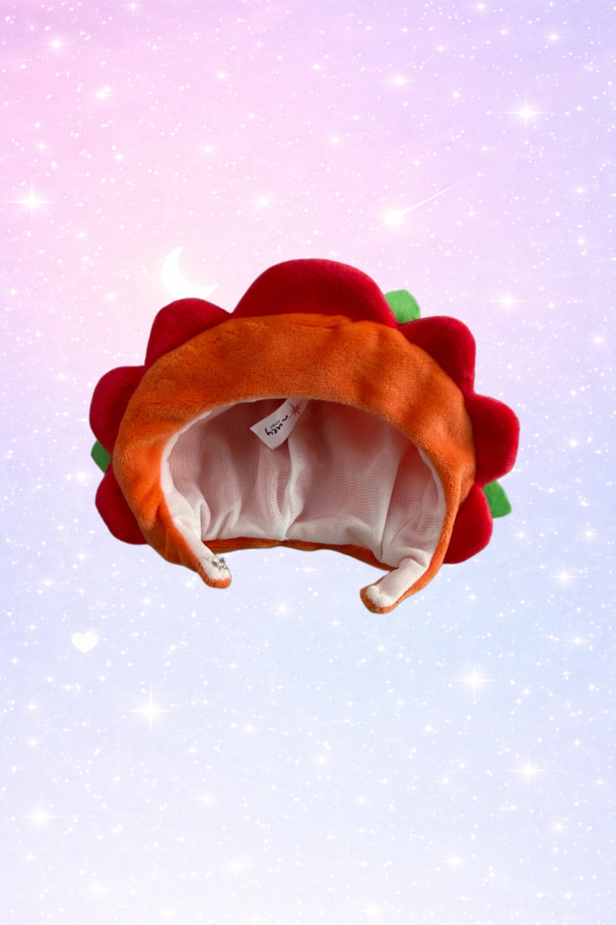 Full set Rose plush hat